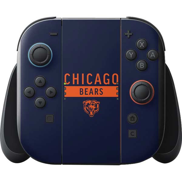 NFL Chicago Bears Blue Performance Series Nintendo Switch 2 (2025) with Joy-Con Skin