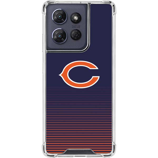 NFL Chicago Bears Breakaway Moto G 5G (2025) Clear Case