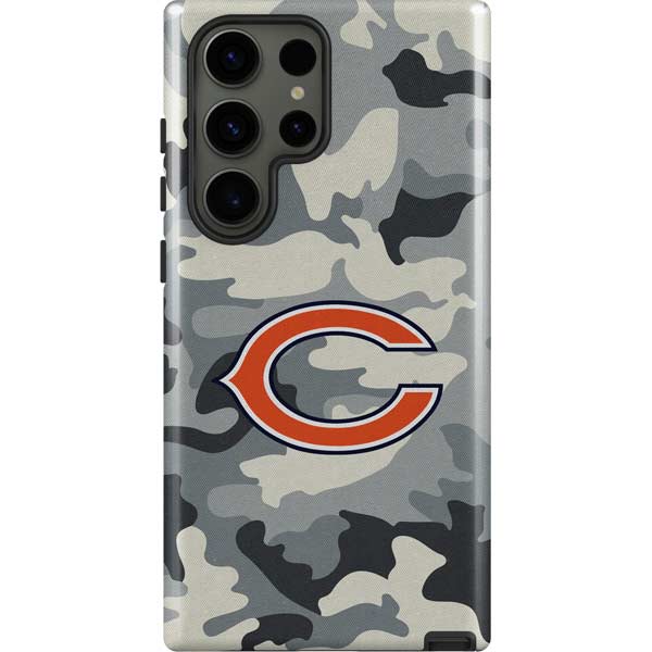 NFL Chicago Bears Camo Galaxy S23 Ultra Pro Case