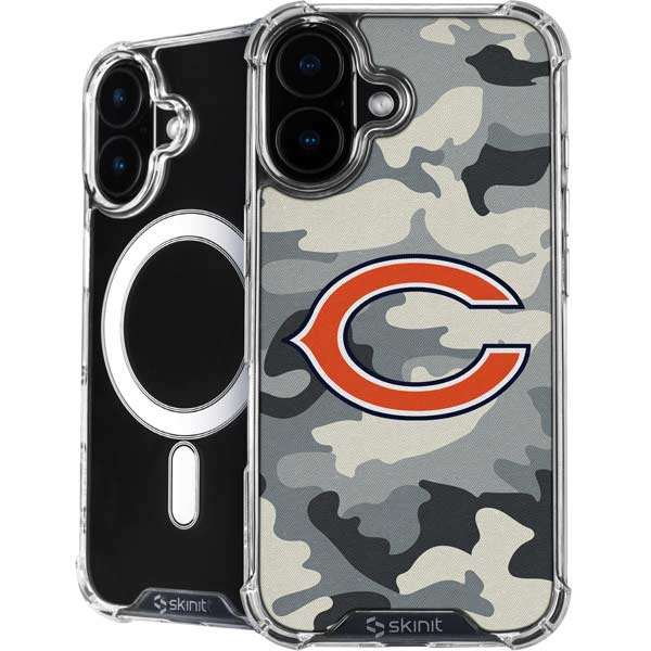NFL Chicago Bears Camo iPhone 17 MagSafe Case