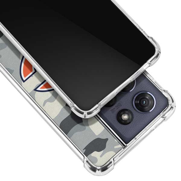 NFL Chicago Bears Camo Moto G Power 5G (2025) Clear Case