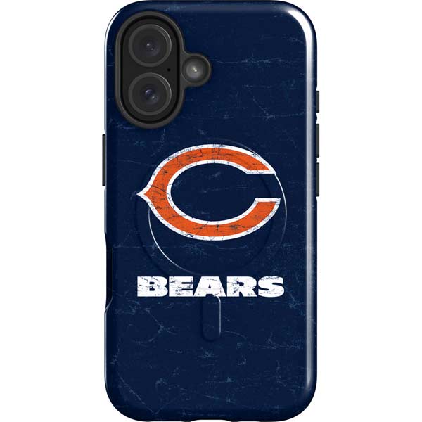 NFL Chicago Bears Distressed iPhone 16 Magsafe Impact Case