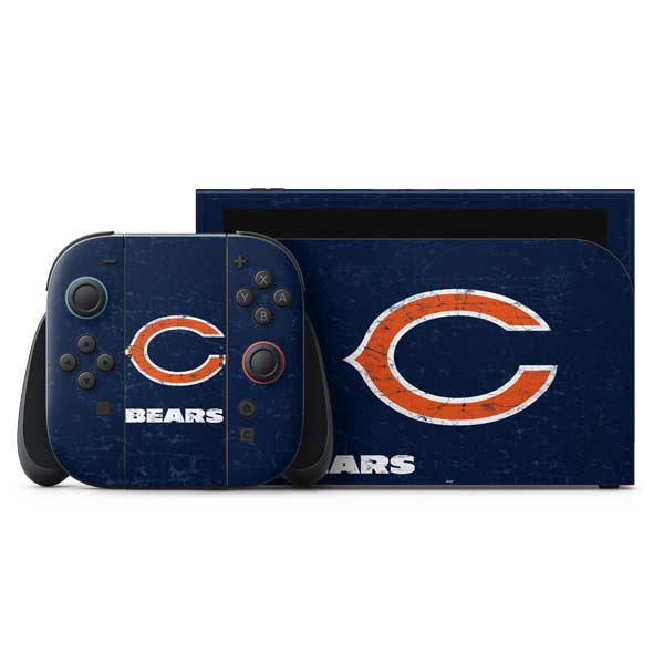 NFL Chicago Bears Distressed Nintendo Switch 2 (2025) with Joy-Con Skin