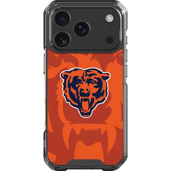 NFL Chicago Bears Double Vision iPhone 17 Pro Clear Case