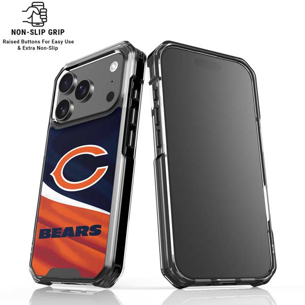 NFL Chicago Bears iPhone 17 Pro Clear Case