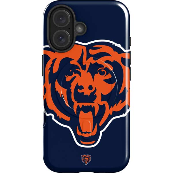 NFL Chicago Bears Large Logo iPhone 16 Plus Magsafe Impact Case