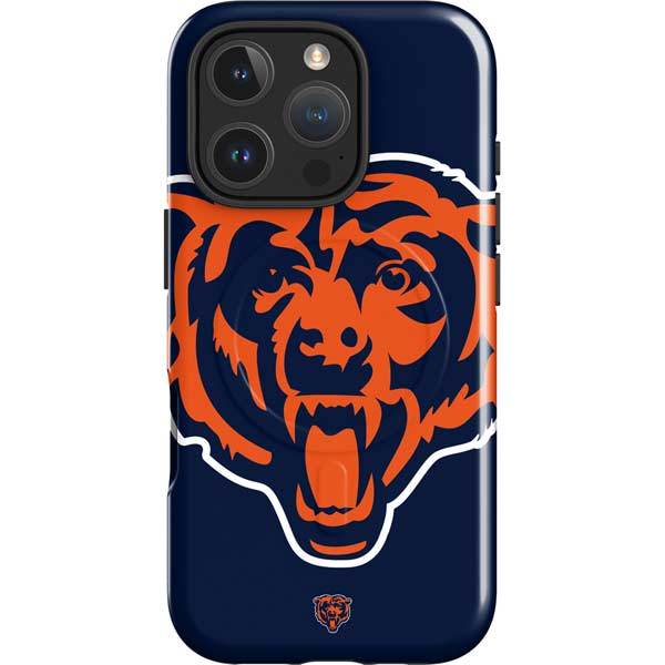 NFL Chicago Bears Large Logo iPhone 16 Pro Max Magsafe Impact Case