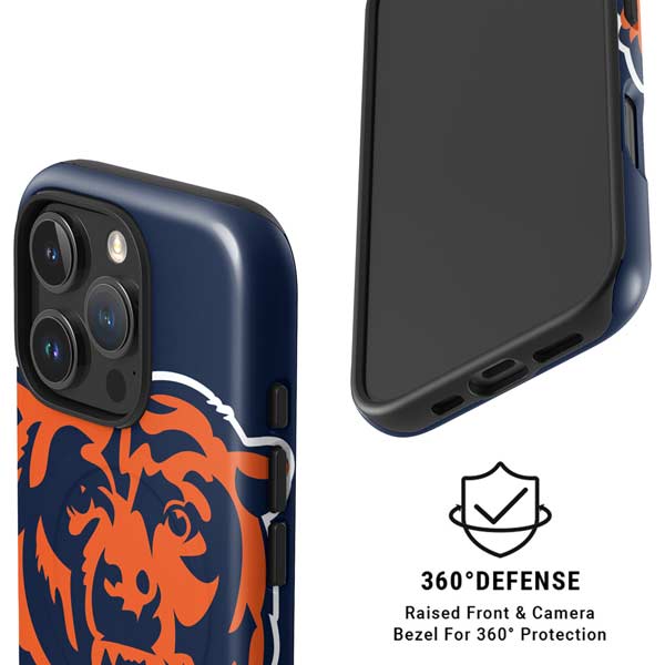 NFL Chicago Bears Large Logo iPhone 16 Pro Max Magsafe Impact Case