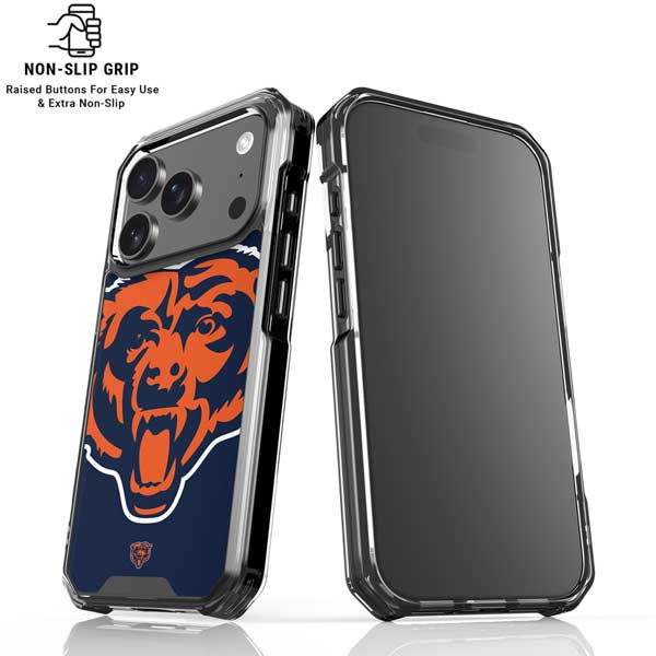 NFL Chicago Bears Large Logo iPhone 17 Pro Clear Case