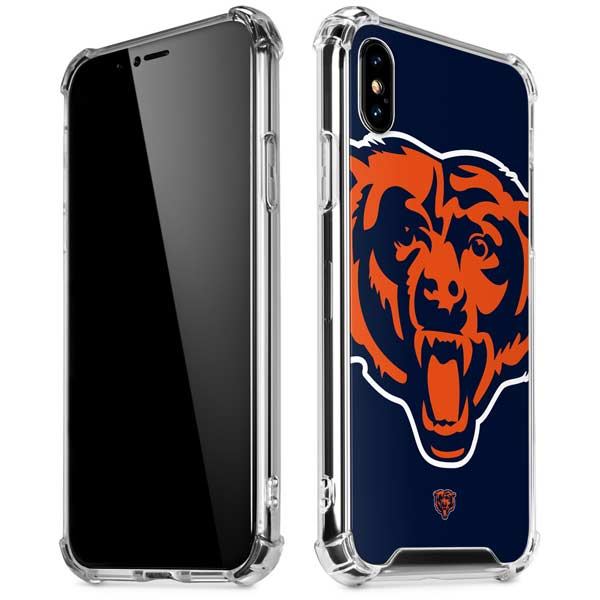 NFL Chicago Bears Large Logo iPhone X/XS Clear Case