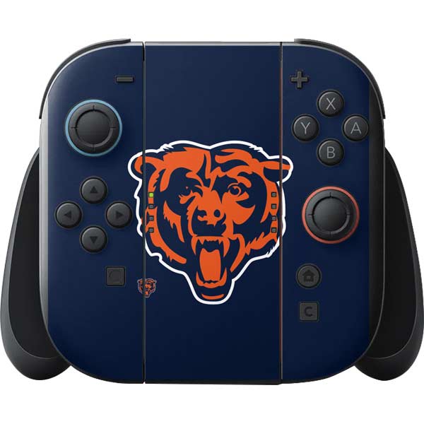 NFL Chicago Bears Large Logo Nintendo Switch 2 (2025) with Joy-Con Skin
