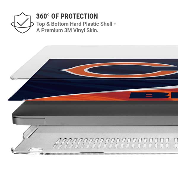 NFL Chicago Bears MacBook Pro 14in (2021-24) Case plus Skin