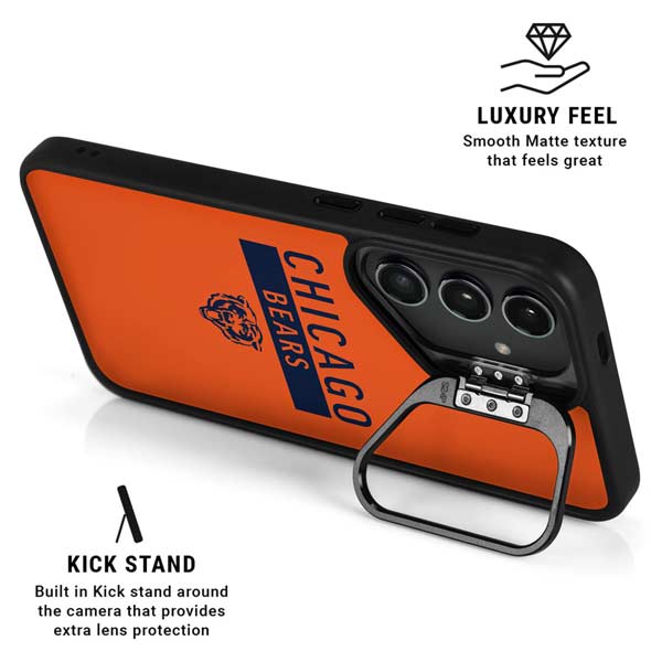 NFL Chicago Bears Orange Performance Series Galaxy S26 Ultra Kickstand Case