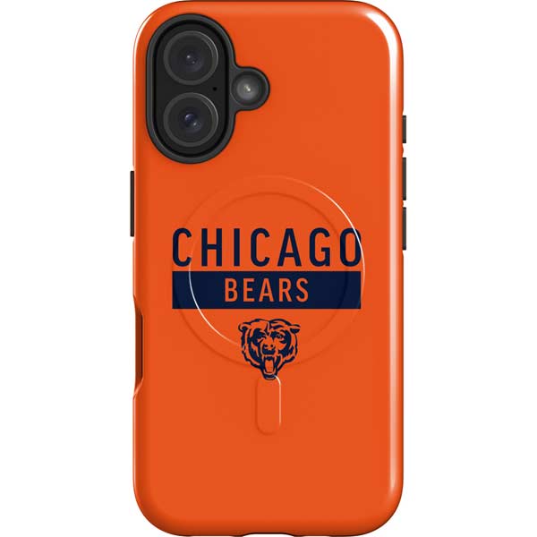 NFL Chicago Bears Orange Performance Series iPhone 16 Magsafe Impact Case