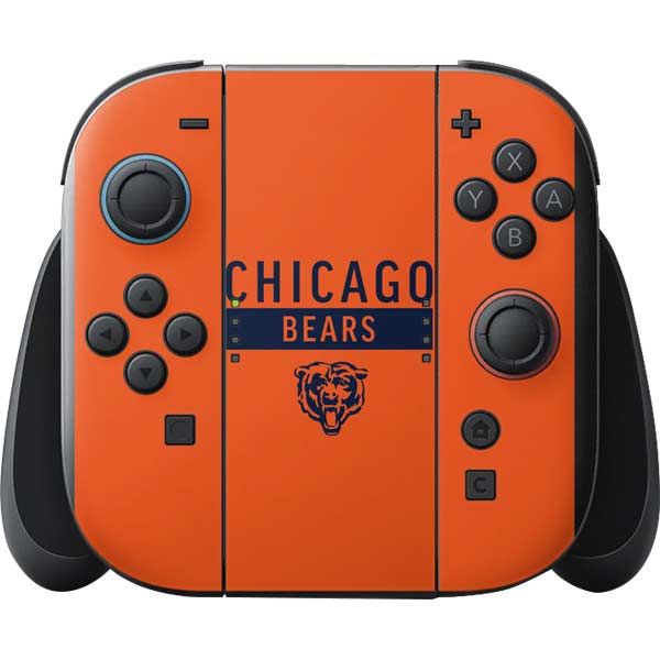 NFL Chicago Bears Orange Performance Series Nintendo Switch 2 (2025) with Joy-Con Skin