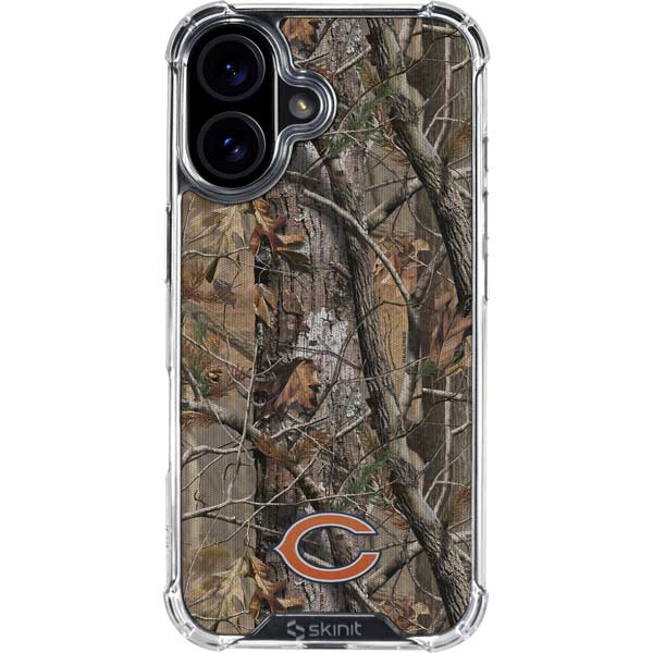 NFL Chicago Bears Realtree AP Camo iPhone 17 Clear Case