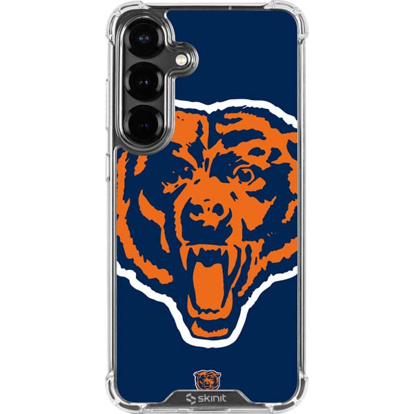 NFL Chicago Bears Retro Logo Galaxy S26 Plus Clear Case