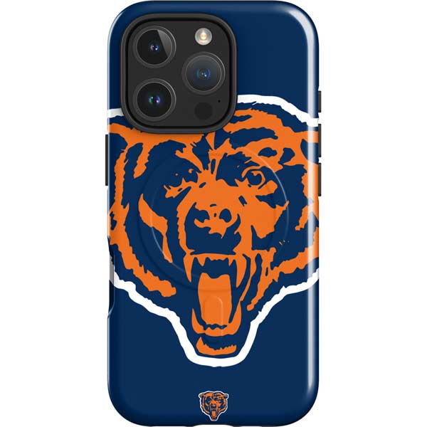 NFL Chicago Bears Retro Logo iPhone 16 Pro Magsafe Impact Case