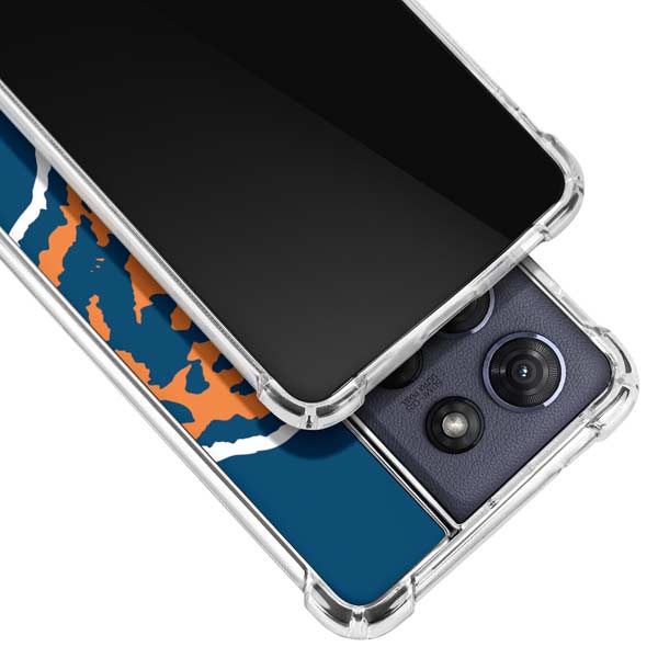 NFL Chicago Bears Retro Logo Moto G Play 5G (2025) Clear Case