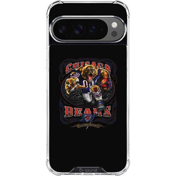 Liquid Blue NFL Chicago Bears Running Back Google Pixel 10 Pro XL Clear Case