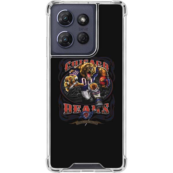 Liquid Blue NFL Chicago Bears Running Back Moto G Power 5G (2025) Clear Case