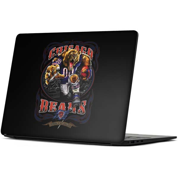 Liquid Blue NFL Chicago Bears Running Back Surface Laptop 7 15in Skin