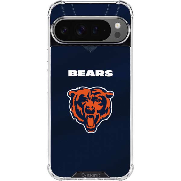 NFL Chicago Bears Team Jersey Google Pixel 10 Pro Clear Case