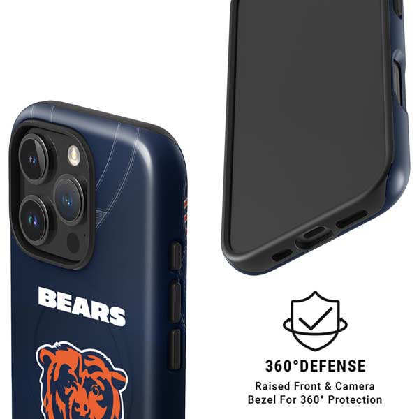 NFL Chicago Bears Team Jersey iPhone 16 Pro Max Magsafe Impact Case