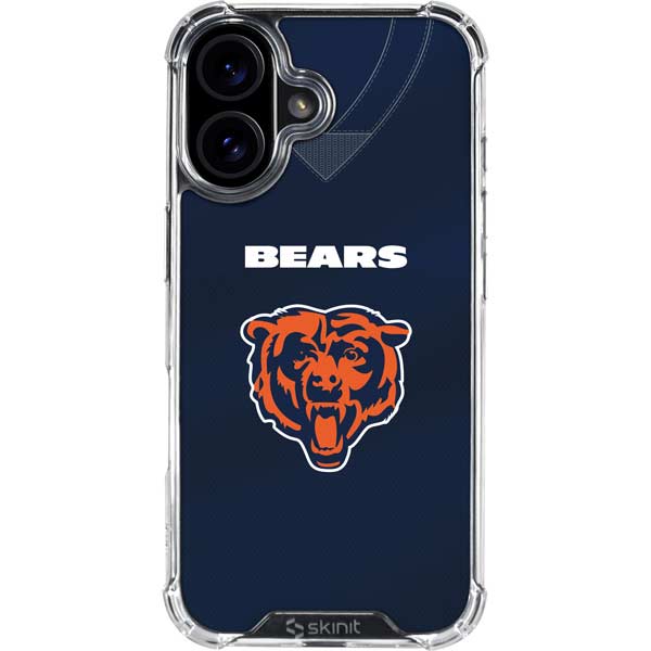 NFL Chicago Bears Team Jersey iPhone 17 Clear Case