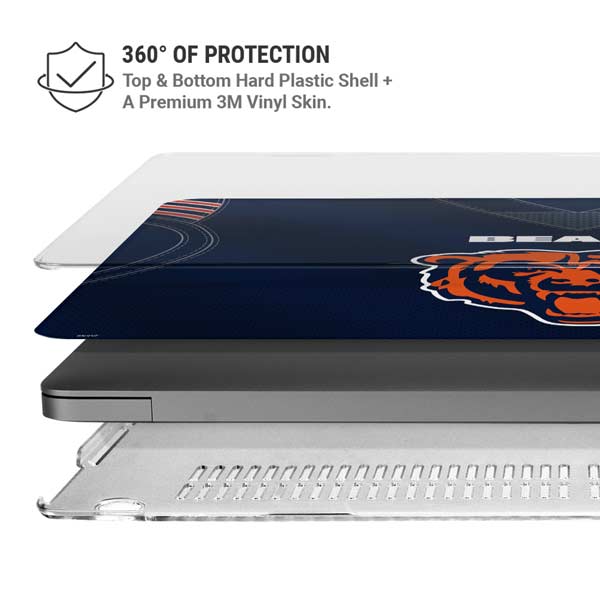 NFL Chicago Bears Team Jersey MacBook Pro 14in (2021-24) Case plus Skin
