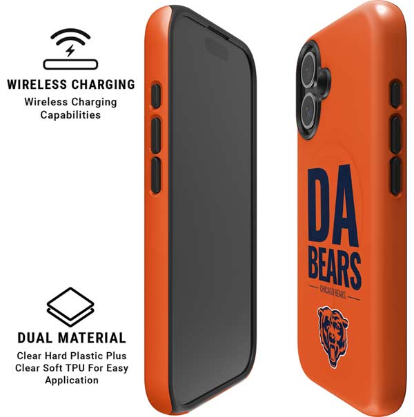 NFL Chicago Bears Team Motto iPhone 16 Magsafe Impact Case