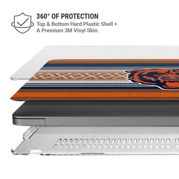 NFL Chicago Bears Trailblazer MacBook Pro 14in (2021-24) Case plus Skin
