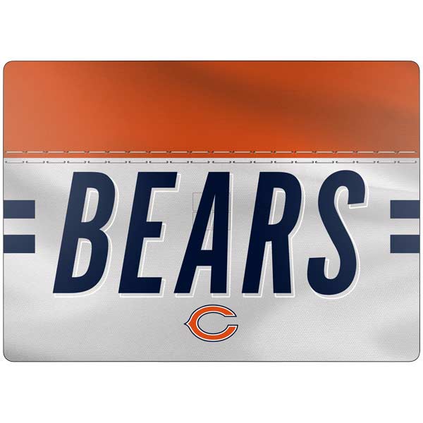 NFL Chicago Bears White Striped Surface Laptop 7 13.8in Skin