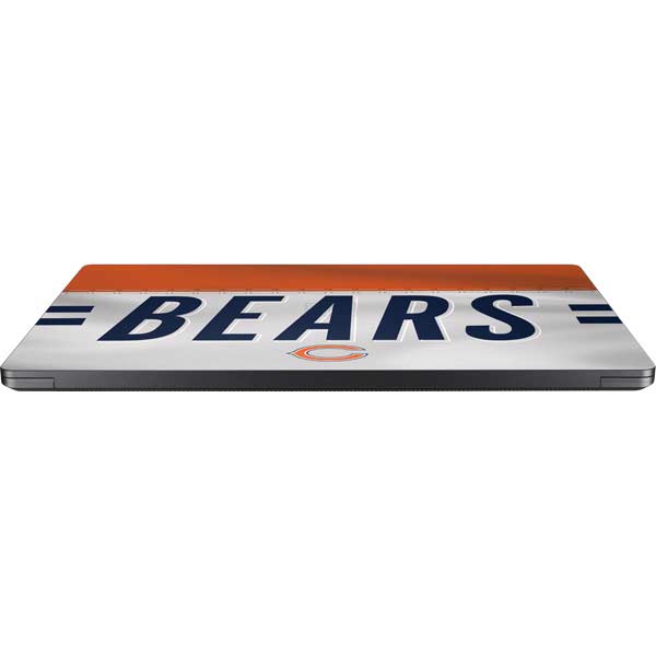 NFL Chicago Bears White Striped Surface Laptop 7 13.8in Skin