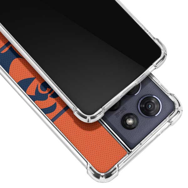 NFL Chicago Bears Zone Block Moto G 5G (2025) Clear Case