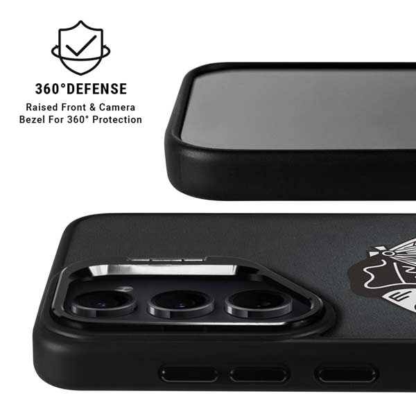 NHL Chicago Blackhawks Black Background Galaxy S26 Kickstand Case