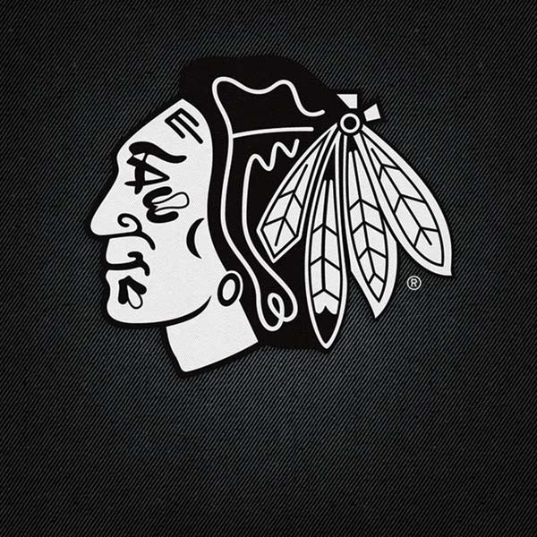 NHL Chicago Blackhawks Black Background iPhone XS Pro Case