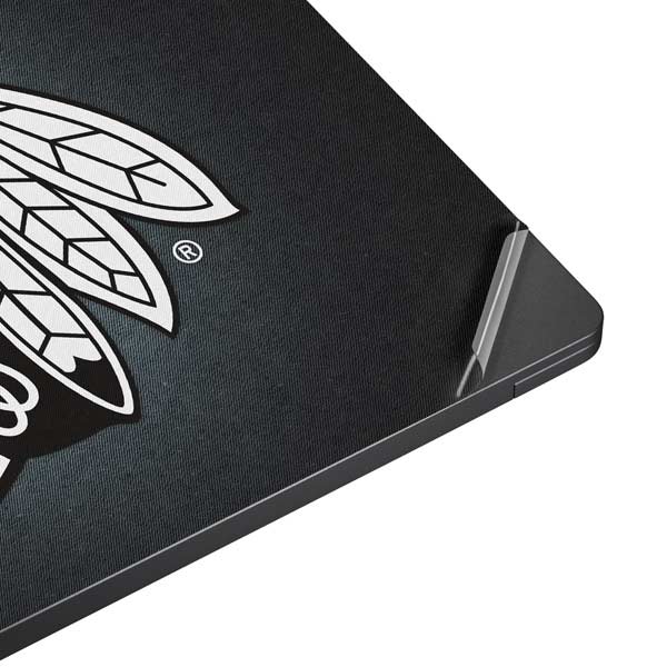 NHL Chicago Blackhawks Black Background Surface Laptop 7 13.8in Skin