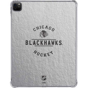 NHL Chicago Blackhawks Black Text iPad Pro 11in (2024) Clear Case