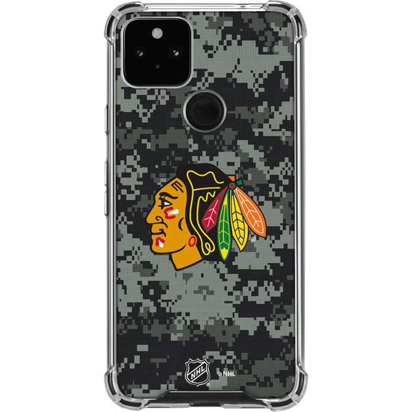 NHL Chicago Blackhawks Camo Pixel Cases