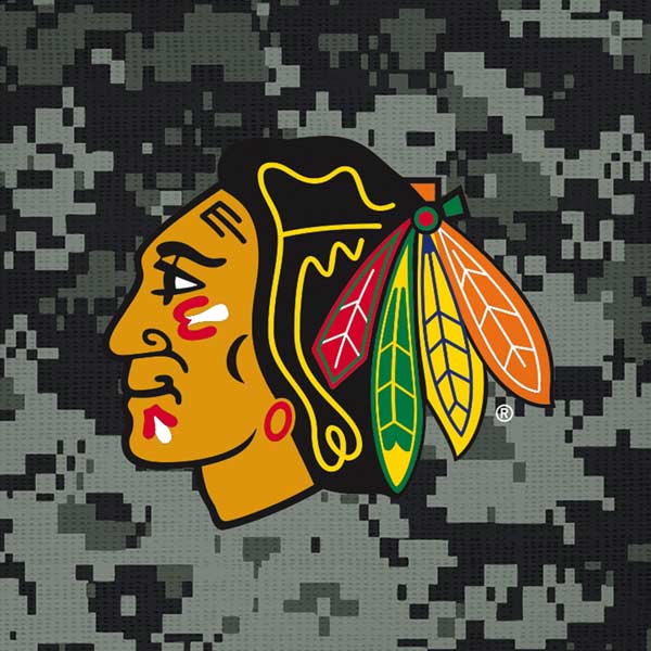 NHL Chicago Blackhawks Camo iPhone XS Pro Case