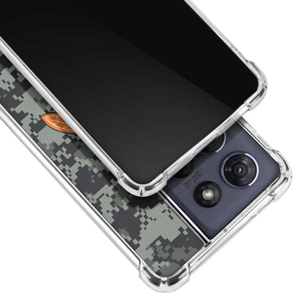 NHL Chicago Blackhawks Camo Moto G 5G (2025) Clear Case