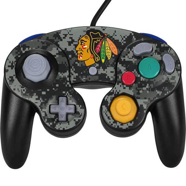 NHL Chicago Blackhawks Camo Nintendo Skins