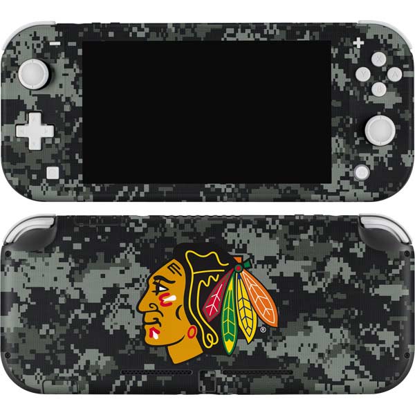NHL Chicago Blackhawks Camo Nintendo Skins