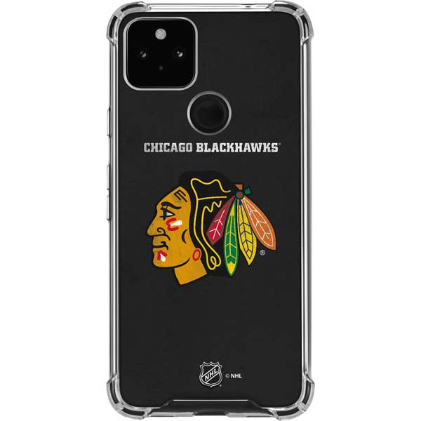 NHL Chicago Blackhawks Distressed Pixel Cases
