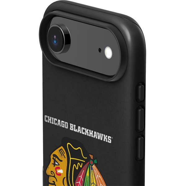 NHL Chicago Blackhawks Distressed iPhone 17 Air Impact Case