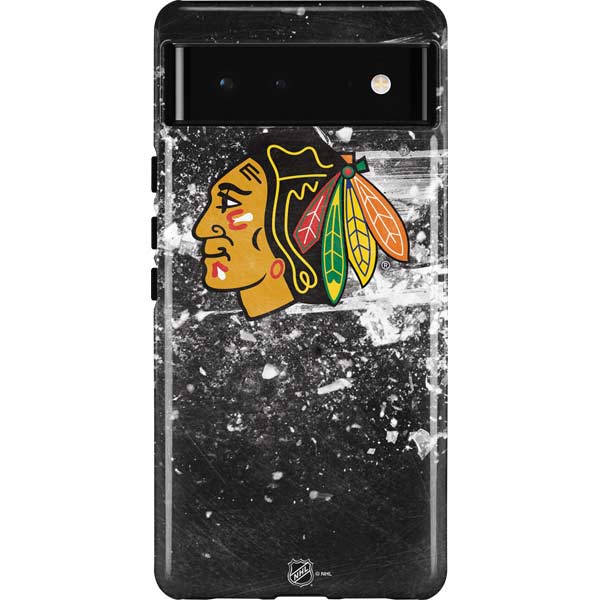 NHL Chicago Blackhawks Frozen Pixel Cases