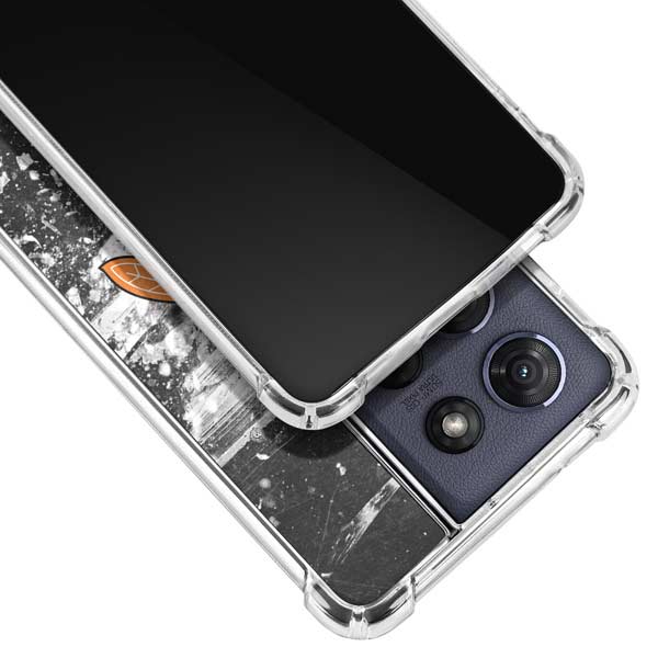 NHL Chicago Blackhawks Frozen Moto G 5G (2025) Clear Case