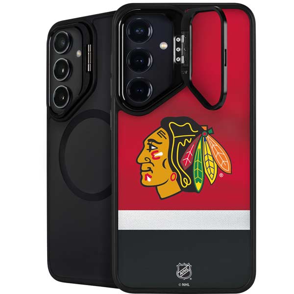NHL Chicago Blackhawks Jersey Galaxy S26 Plus Kickstand Case