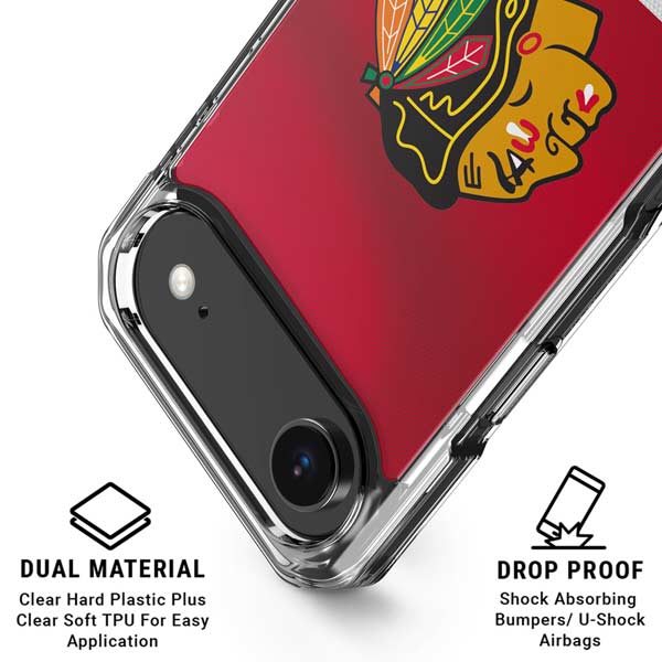 NHL Chicago Blackhawks Jersey iPhone 17 Air Clear Case